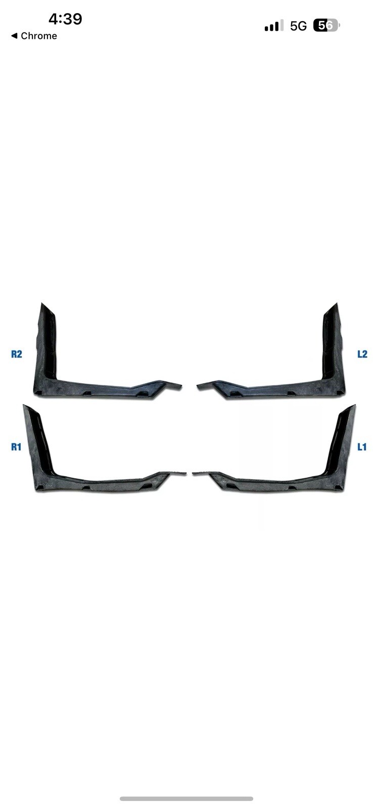 R1 Cab Extender Bracket For International LT625 2018+. Right Side Bottom.