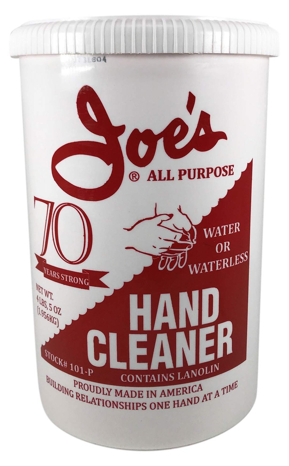 Joe's Kleen JCL101P All Purpose Hand Cleaner 4.5 lb