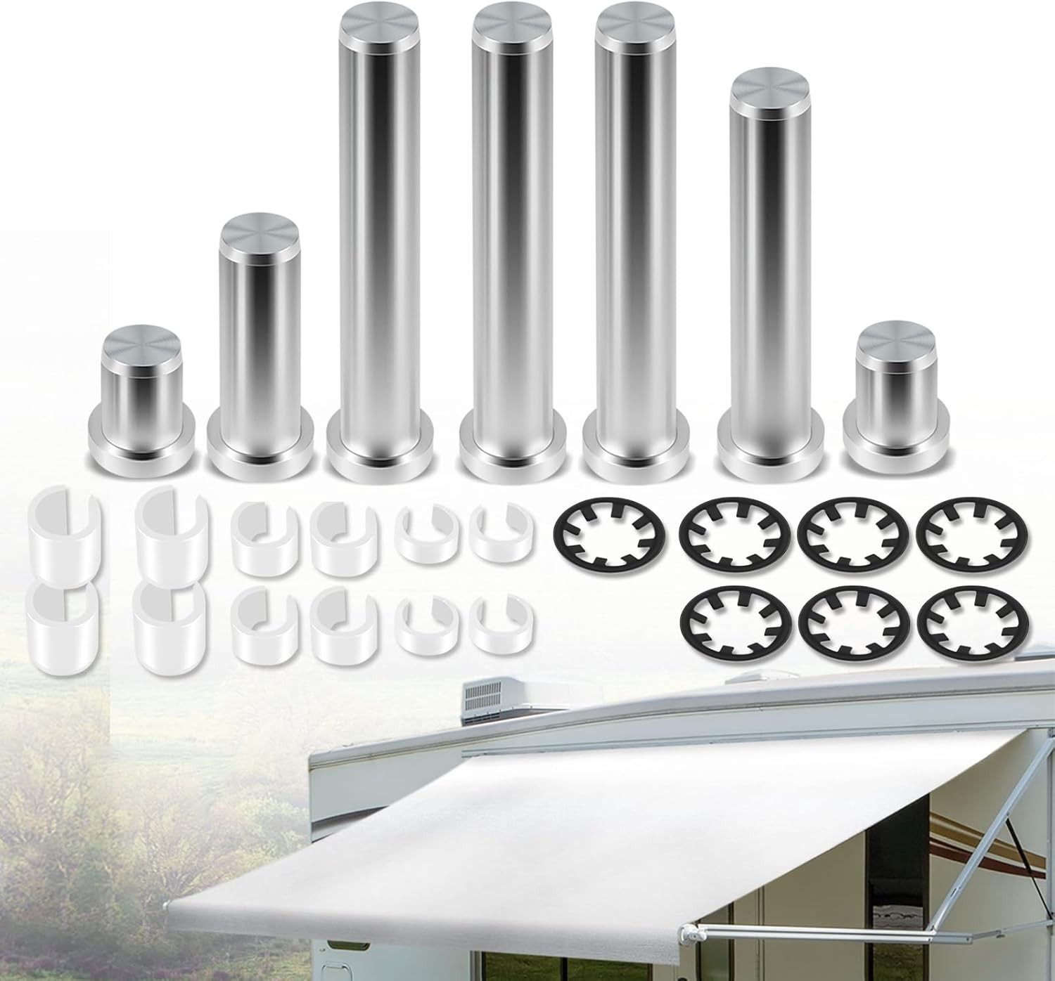431840 Awning Arm Repair Pin Kit For Dometic Power Rv Solera LCI Lippert Awning