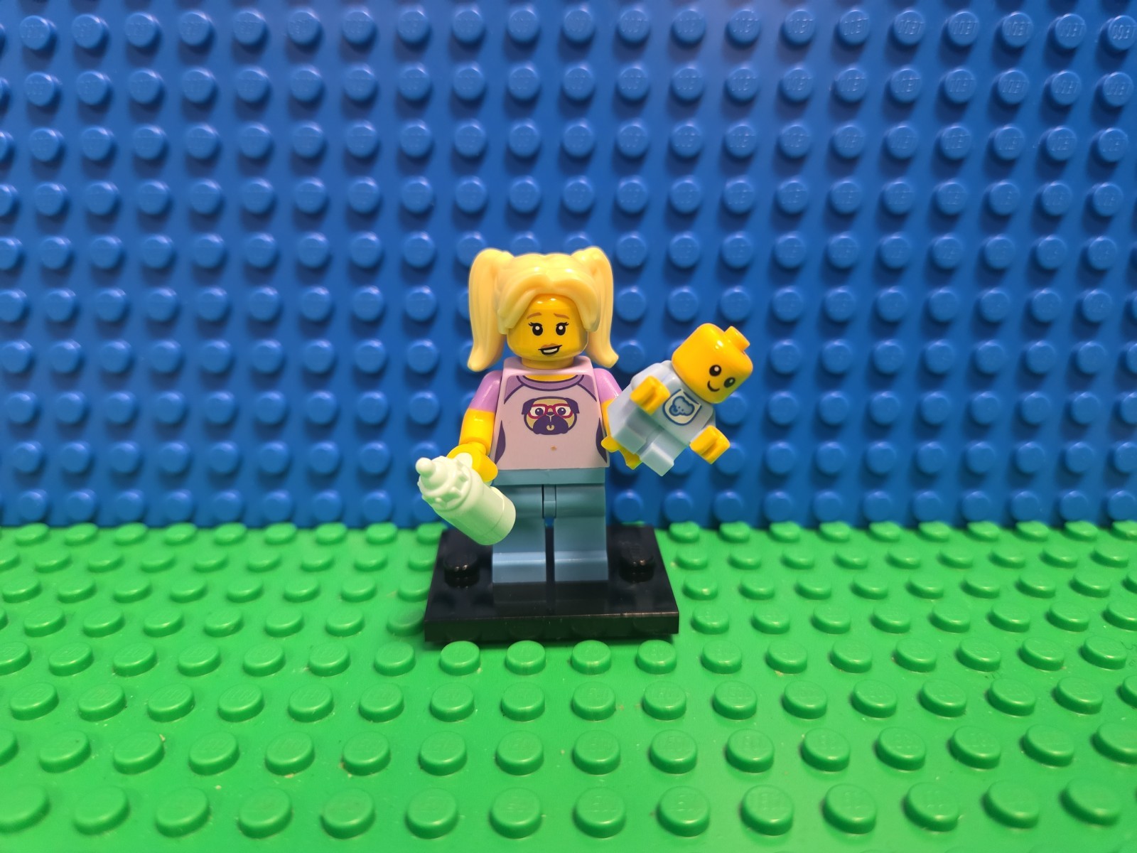 Lego Babysitter Minifigure Collectible Series 16 CMF 71013 Lot Rare Retired HTF