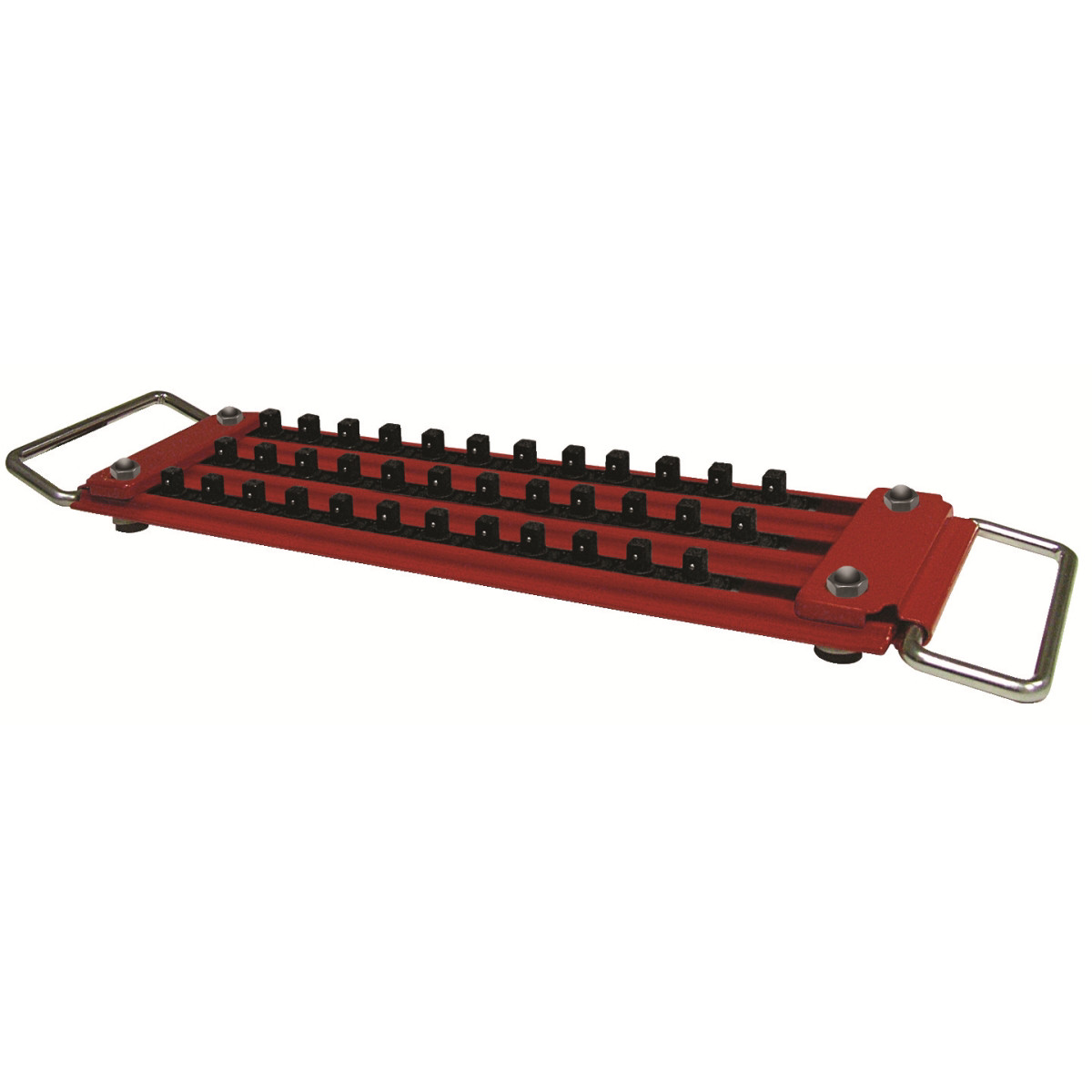 Mechanics Time Savers LASTRAY38 3-Row 3/8" Drive Lock-A-Socket Tray
