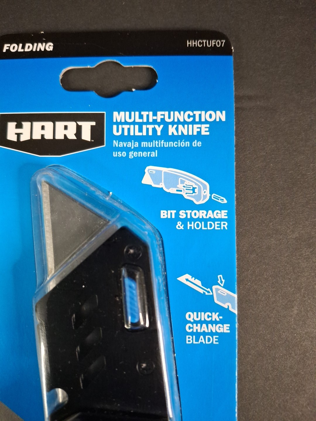 HART Multi-Function Folding Utility Knife w/ Bits & 2pk Sharp Tip Perm Markers