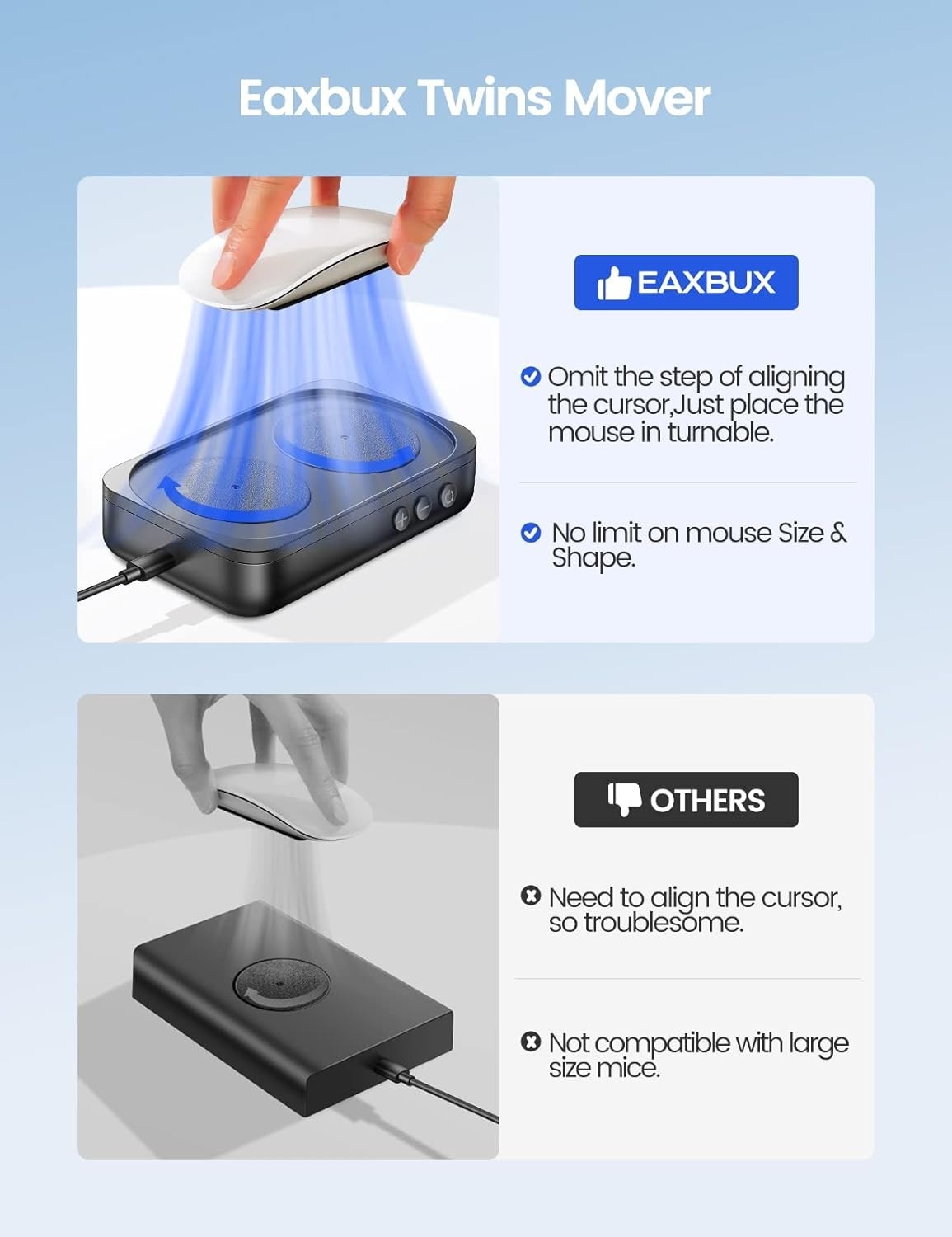 Undetectable Mouse Jiggler,Mouse Mover Jigger Device with LED Screen,Interval Ti