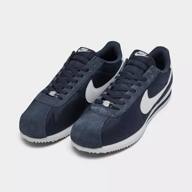 Men's Nike Cortez TXT Sneakers Shoes - Midnight Navy White HF0263-400