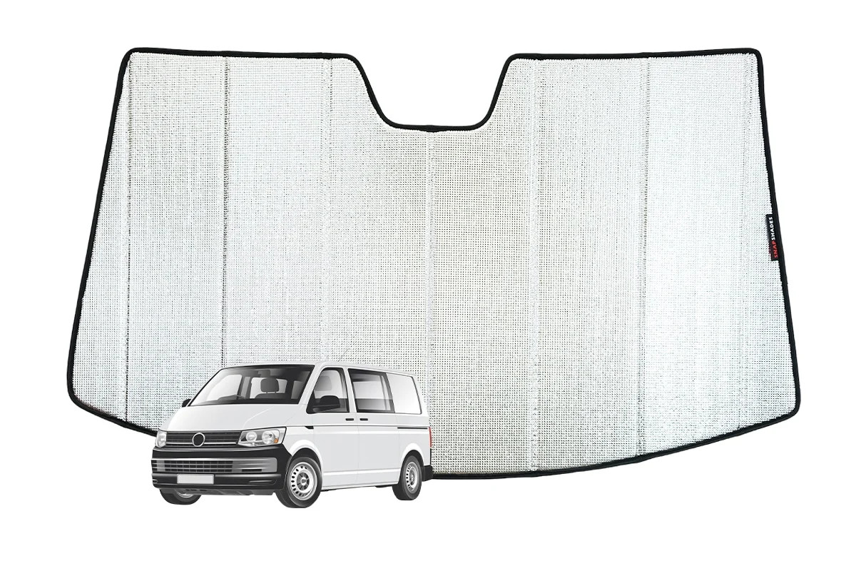 Genuine SNAPSHADES Front Windscreen Sun Shade for Volkswagen Transporter/Mult...