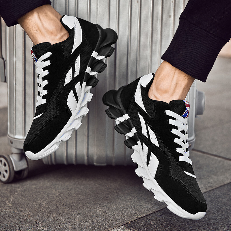 Men's Casual Running Shoes Sports Trainers Breathable Athletic Tennis Sneakers
