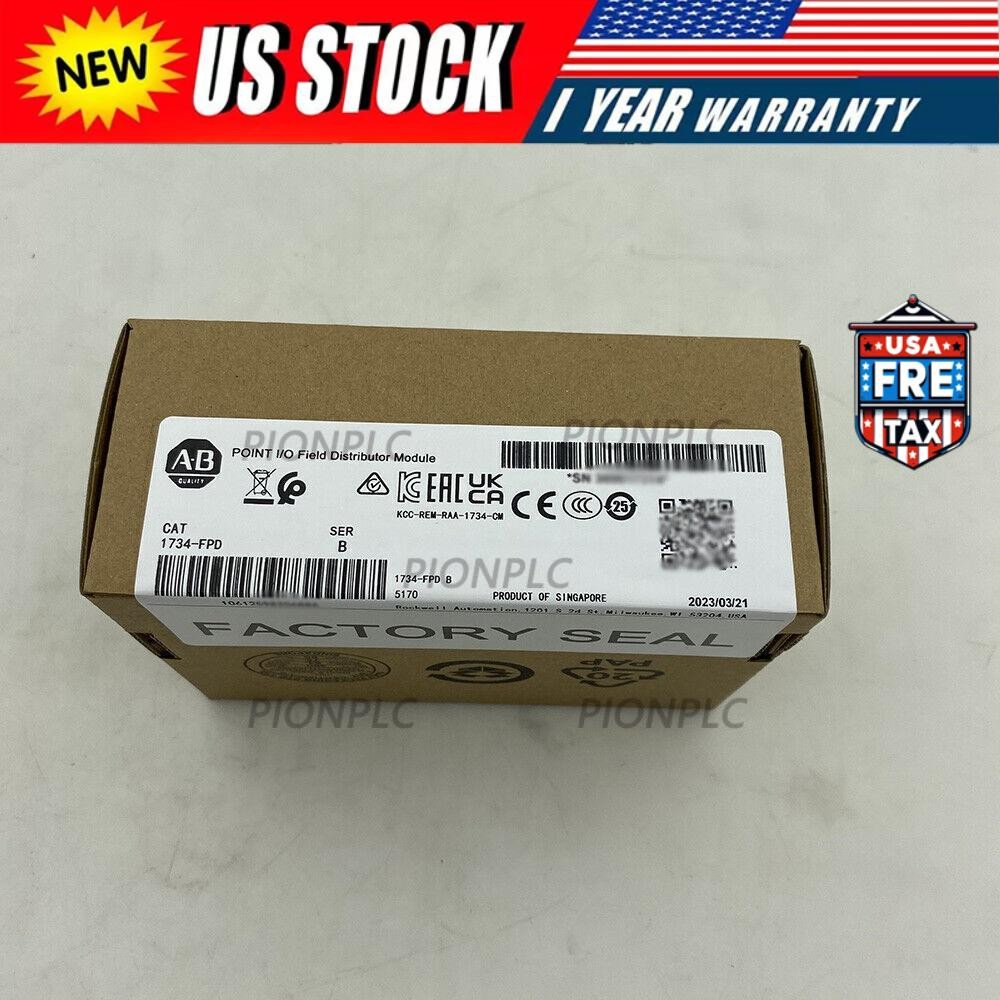 New AB 1734-FPD 1734FPD I/O Module Factory Sealed AB Allen-Bradley US Free Tax