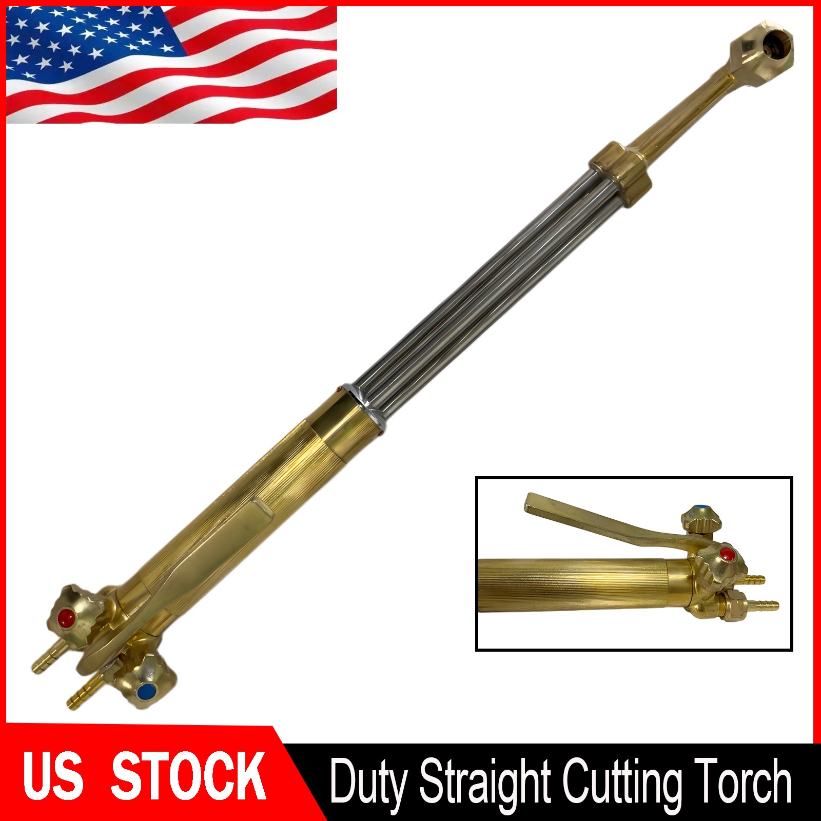 For Harris 62-5E 18" Angle 90 New Heavy Duty Straight Cutting Torch 1003430 USA