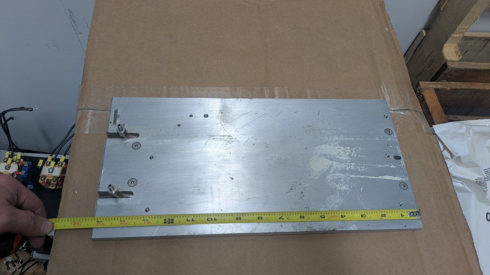 Aluminum Water Cooled Cooling Plate Kit Heat Sink Thermal Dissipation