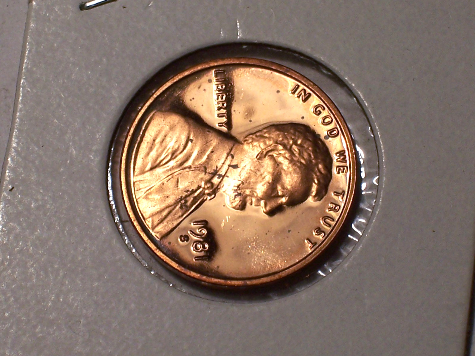 1981-S @ Proof" Type-1 Lincoln Memorial Penny .!!
