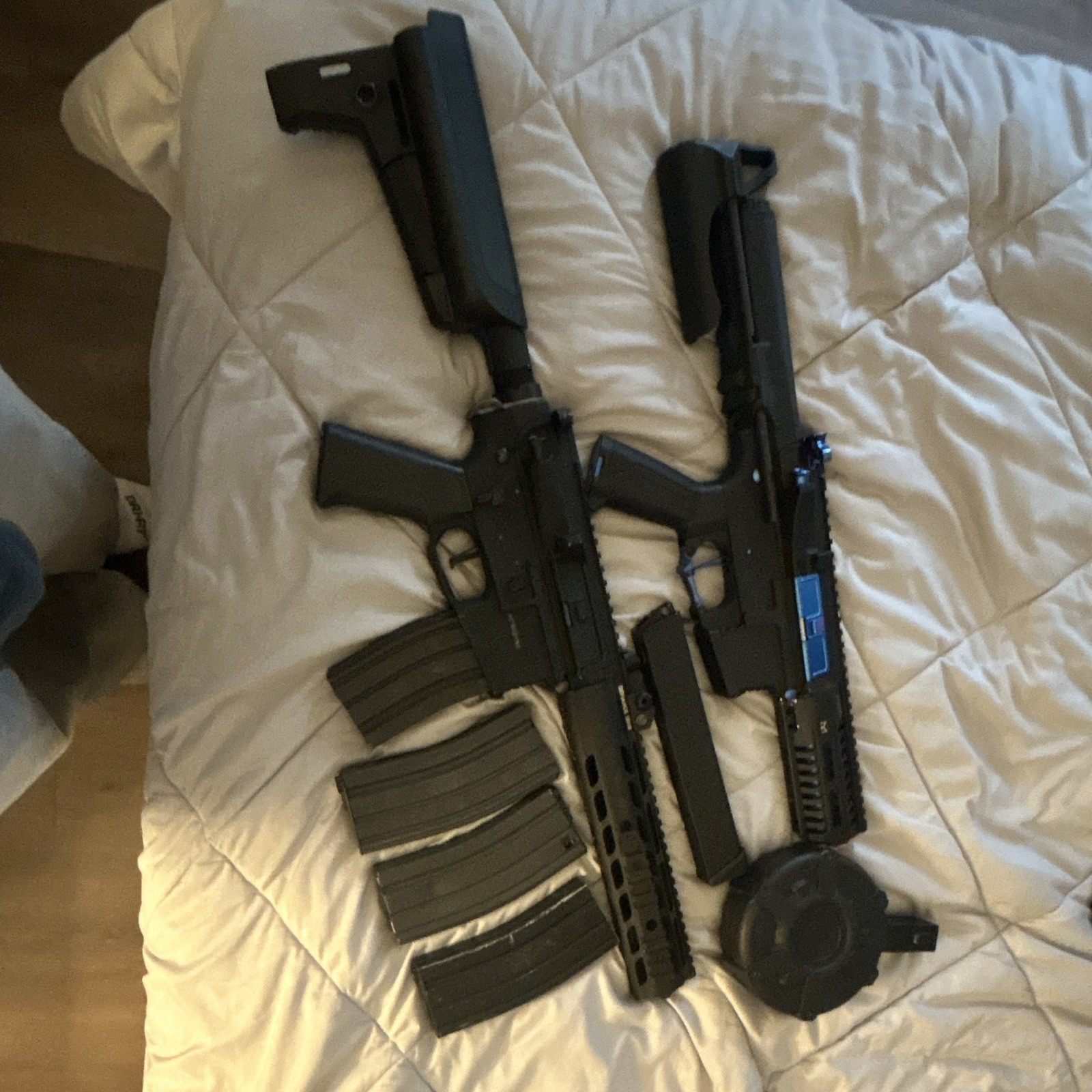 PACKAGE G&G Arp 9 Ice Blue + KRYTAC MK2 TRIDENT + MAGS (READ DESC)