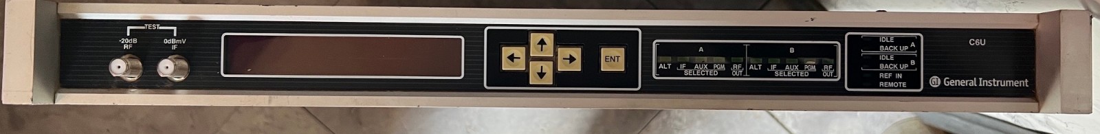 Motorola General Instrument Commander 6 C6U Dual UpConverter