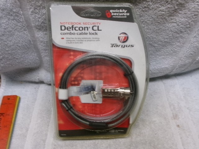 ** TARGUS - Computer Notebook Security LOCK - UNOPENED Package - NEW **