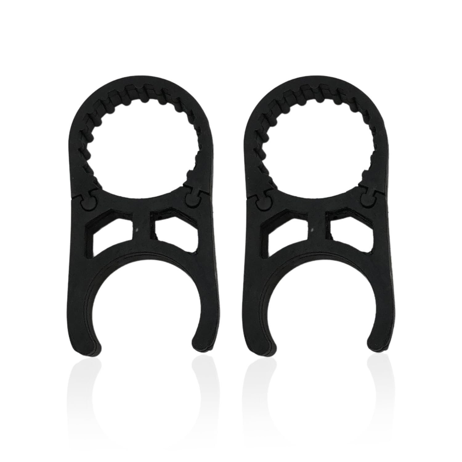 MARINE CITY Black Nylon Ladder Clamp for Tubes Boarding & Swim Ladders