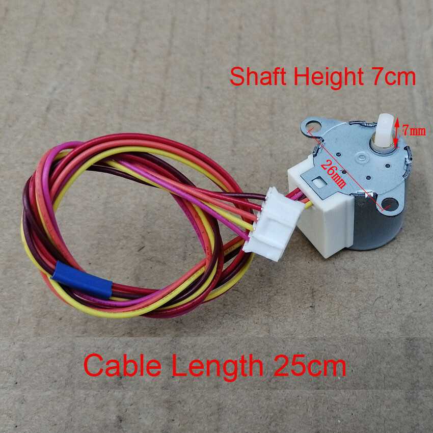 20BYJ46 12VDC Synchronous Stepper Motor for Air Conditioner/Shaft Height 7cm