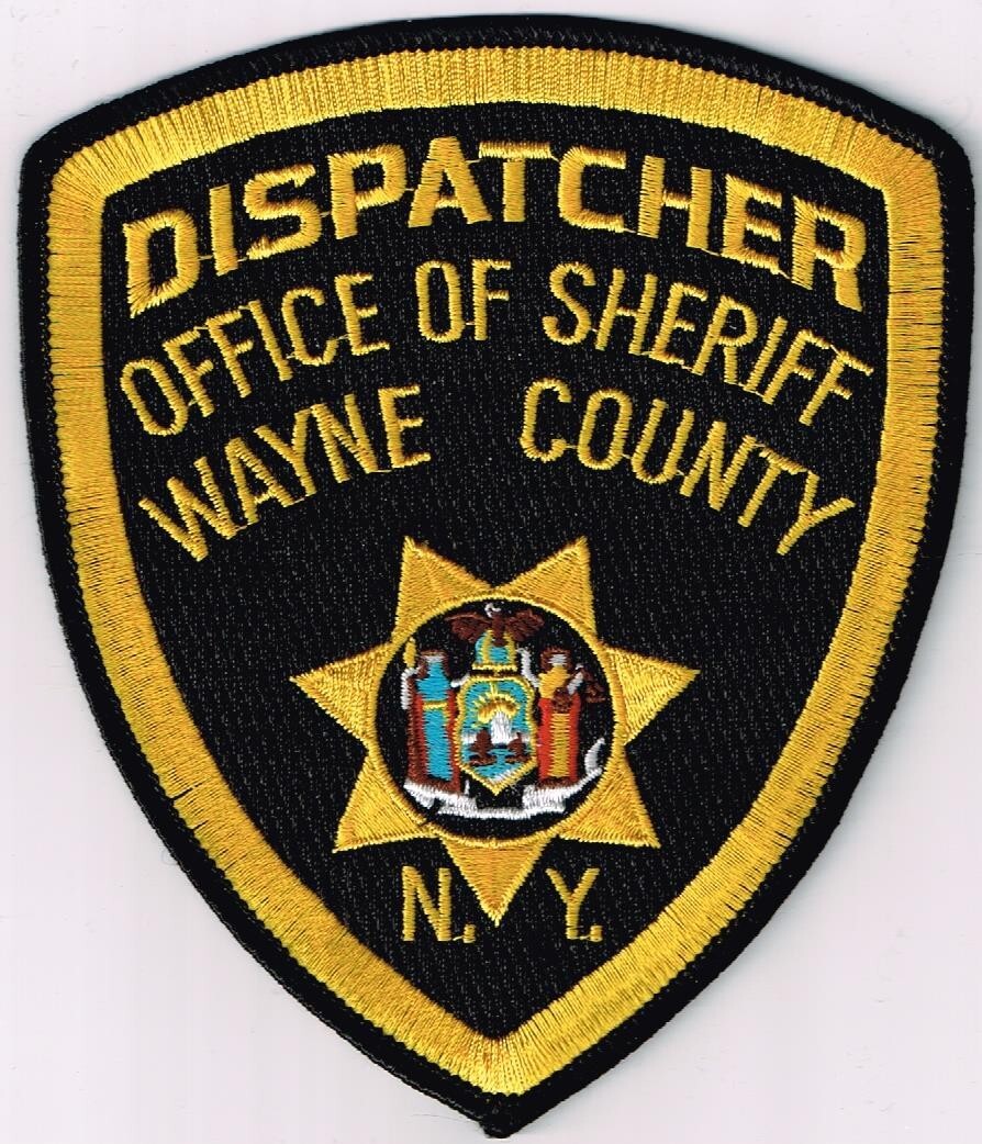 Pick 1 NY Police patch: Jefferson or Wayne Co Sheriff Dispatch; Rockville Centre