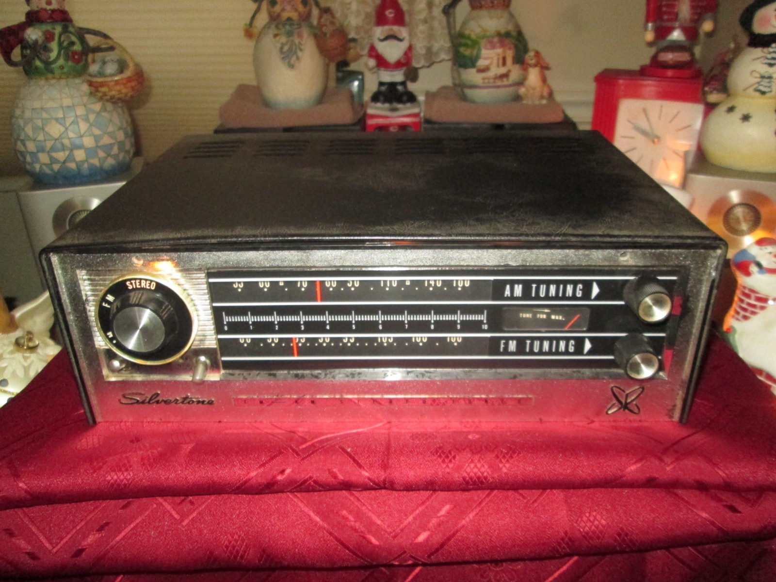 Sears, Roebuck And Co Silvertone Tube Tuner Model 2028 AS-IS Parts or Repair