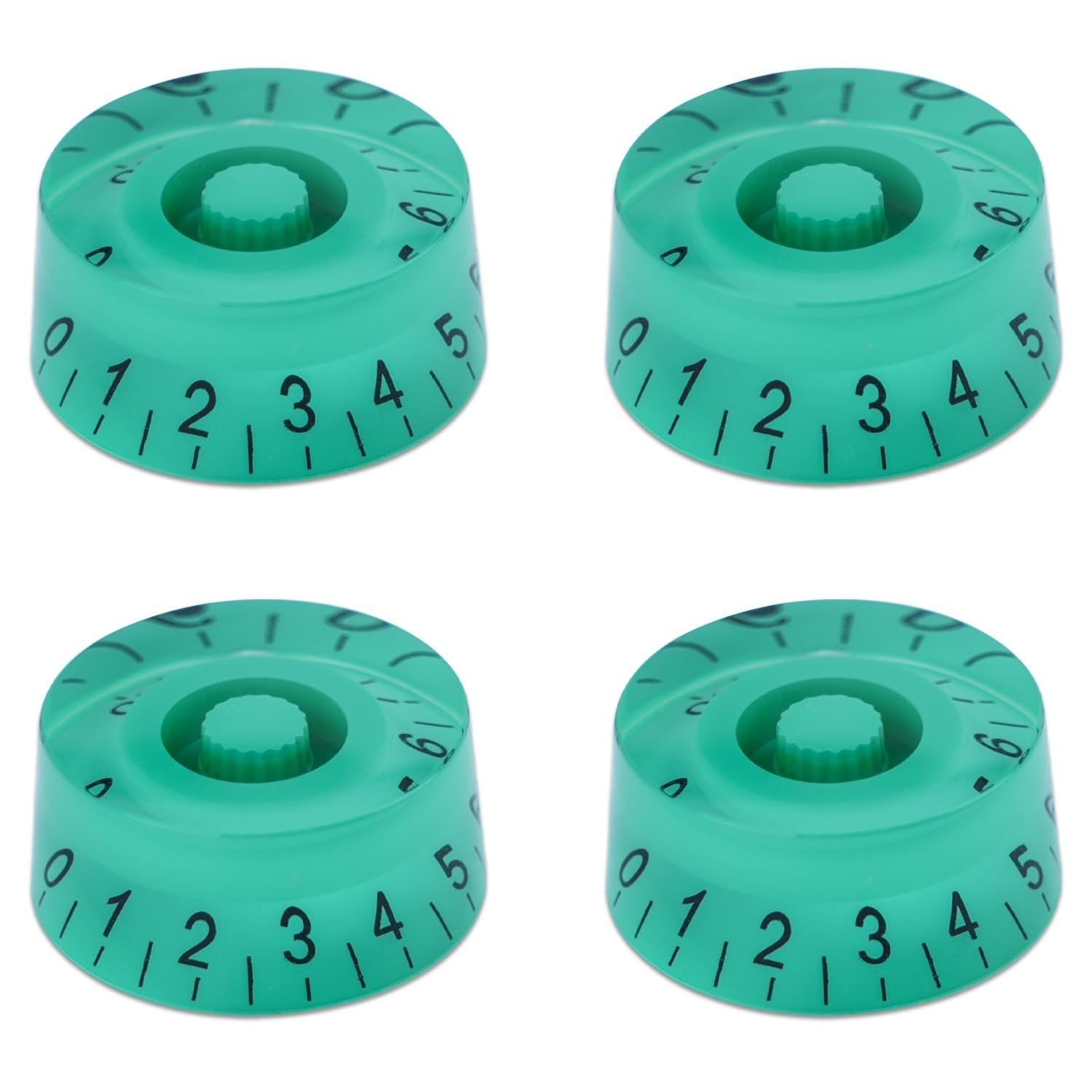 Electric Guitar Knobs Green Speed Volume Tone Control Knob for LP Style Elect...