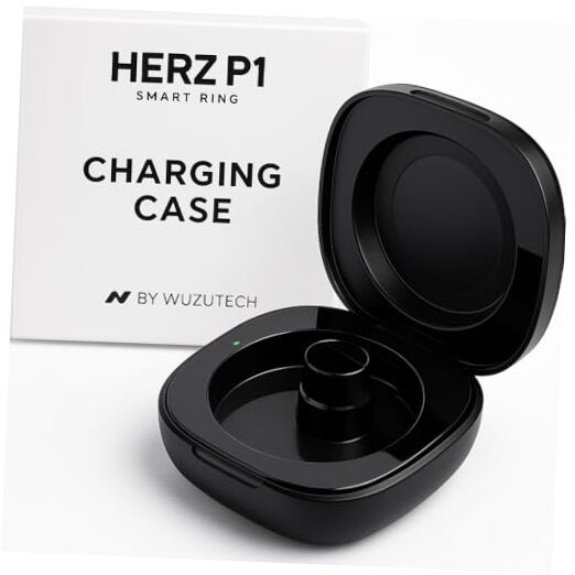 Herz P1 Rapid Charging Case - Smart Ring Portable Charging Case with 200 mAh