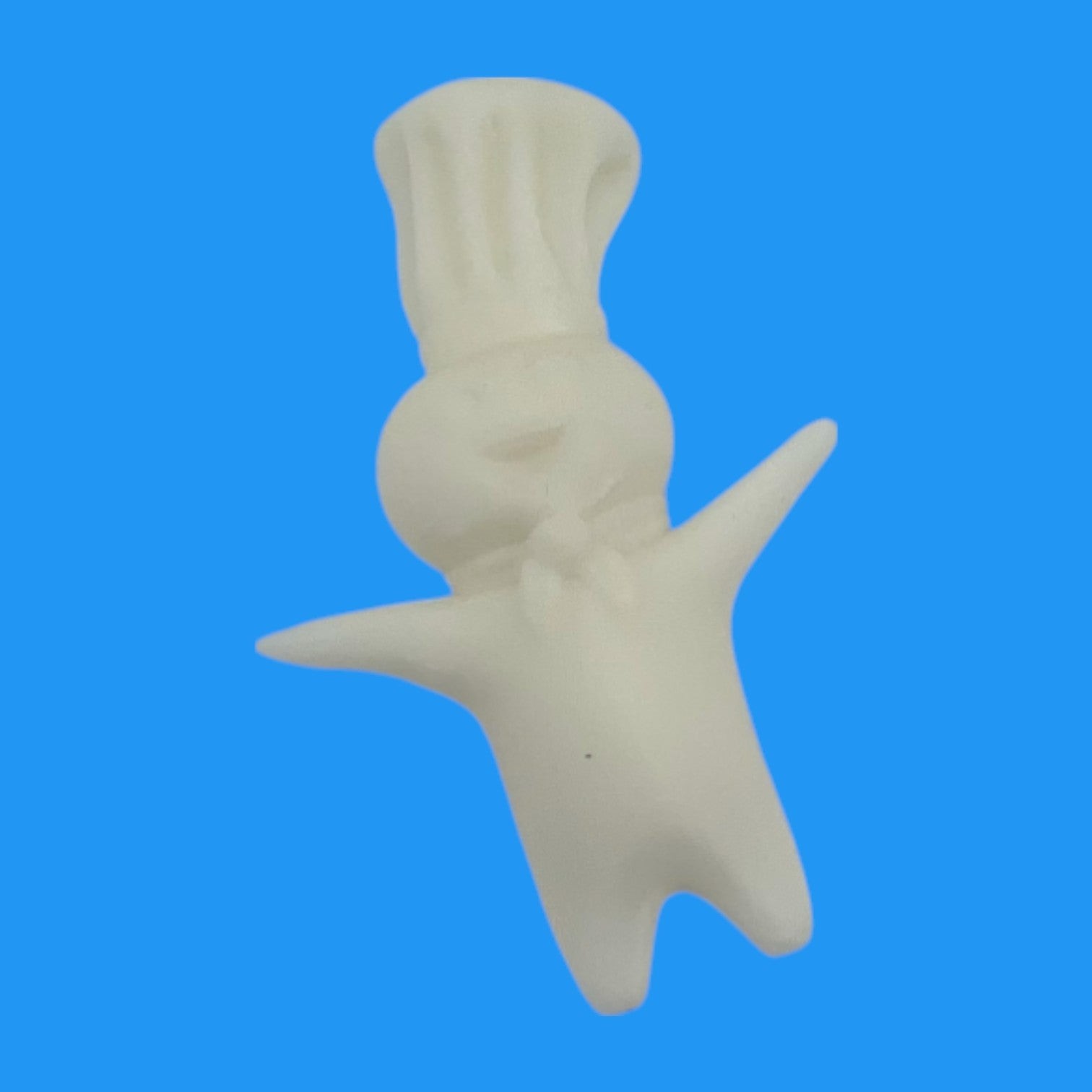 Dough Boy 5' Tall - 1G Scale - 1:32 - White