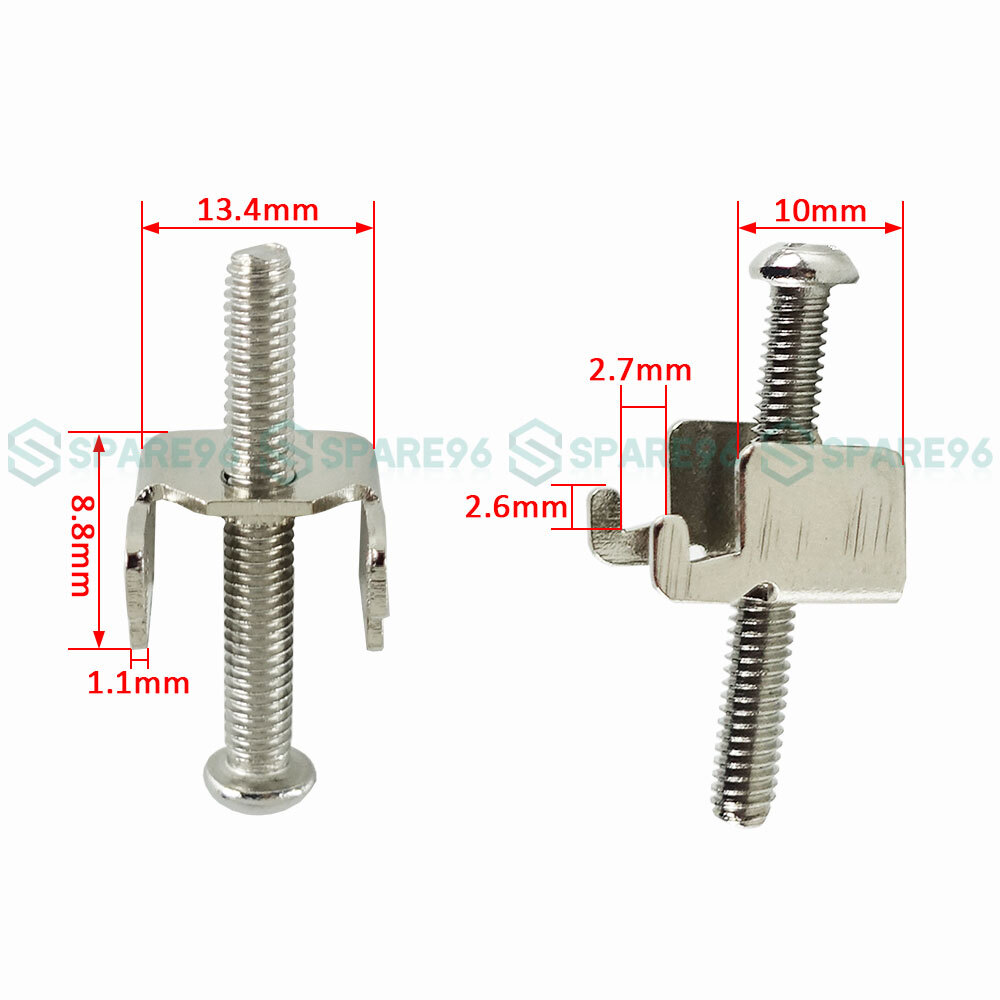 4PCs for  Steel Mounting Clips MT8070iE MT8070iE1