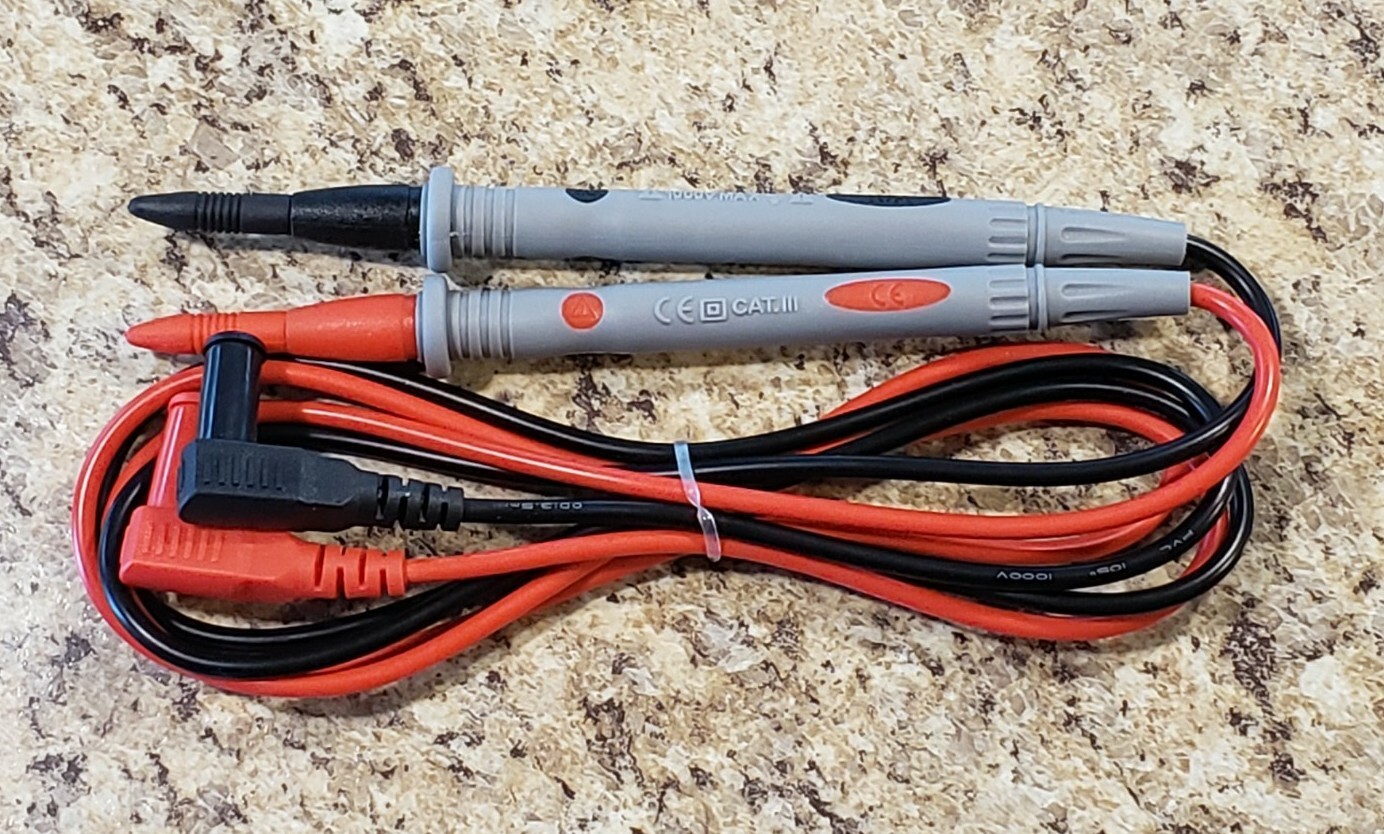 Meter Leads For Agilent, HP, Keithley, Extech, Radio Shack, Craftsman, Simpson