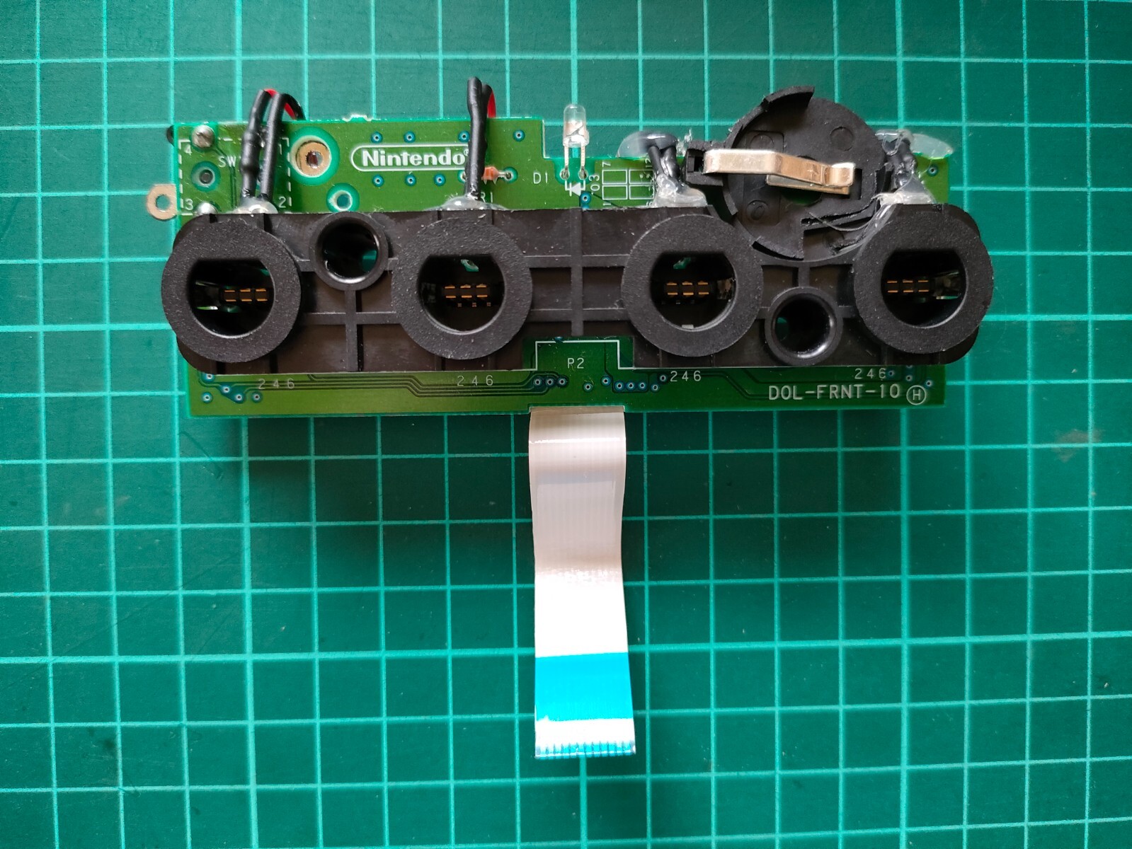 Nintendo GameCube Controller Port Custom LED Mod GC NGC Replacement Japan