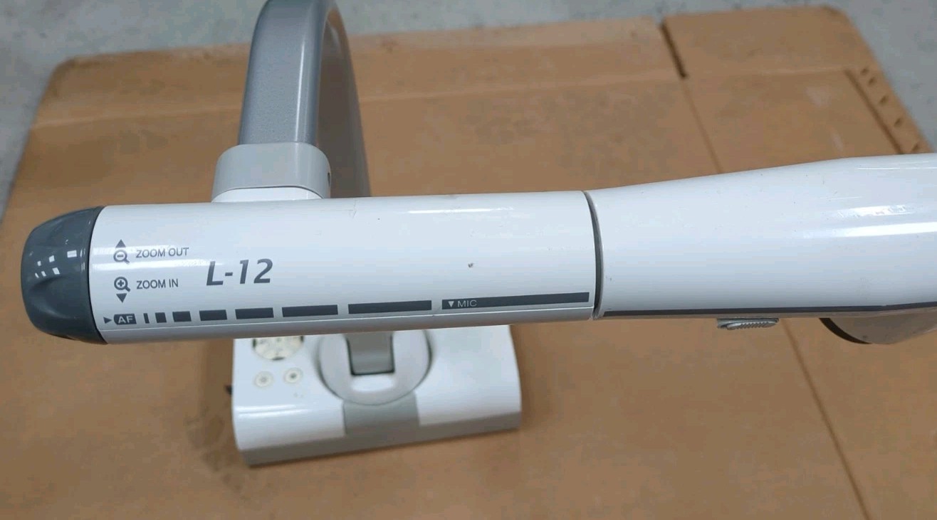 ELMO L-12 Document Camera 12x Optical Zoom/8x Digital Zoom VAT