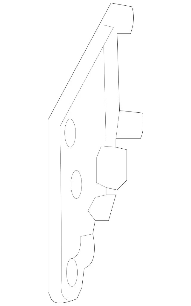 Genuine Mercedes-Benz Mounting Frame 213-821-81-00