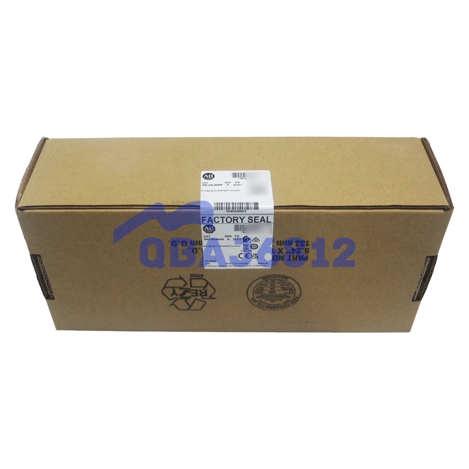 New Sealed Allen Bradley 2080-L50E-48QWB Micro850 Controller