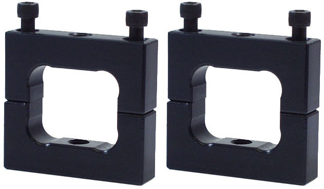 2-NEW RACING CLAMP BRACKETS,2" SQUARE TUBE,ALUMINUM