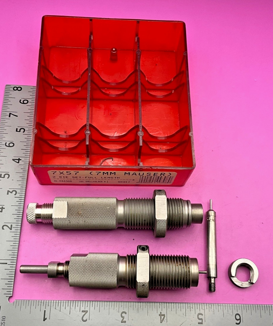 HORNADY RELOADING DIES 7X57 7MM RIFLE (#43)