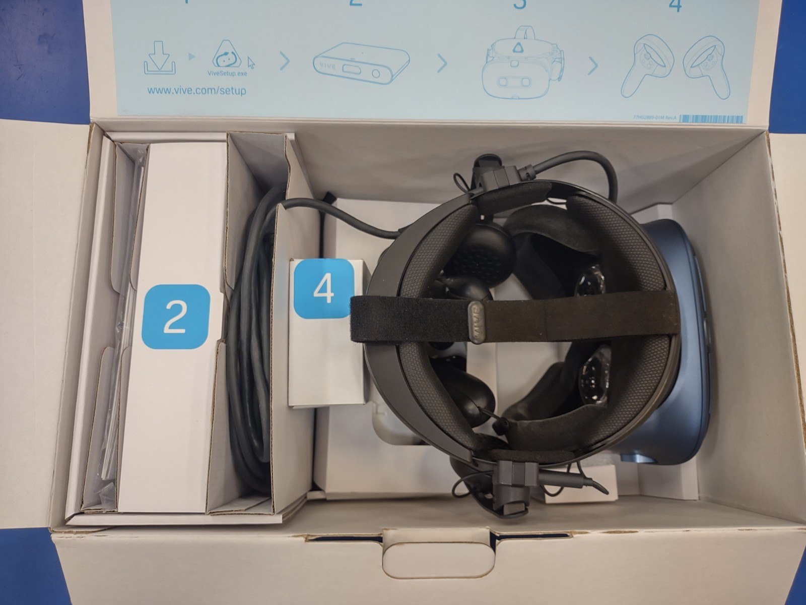 HTC VIVE Cosmos Blue Headset for PC