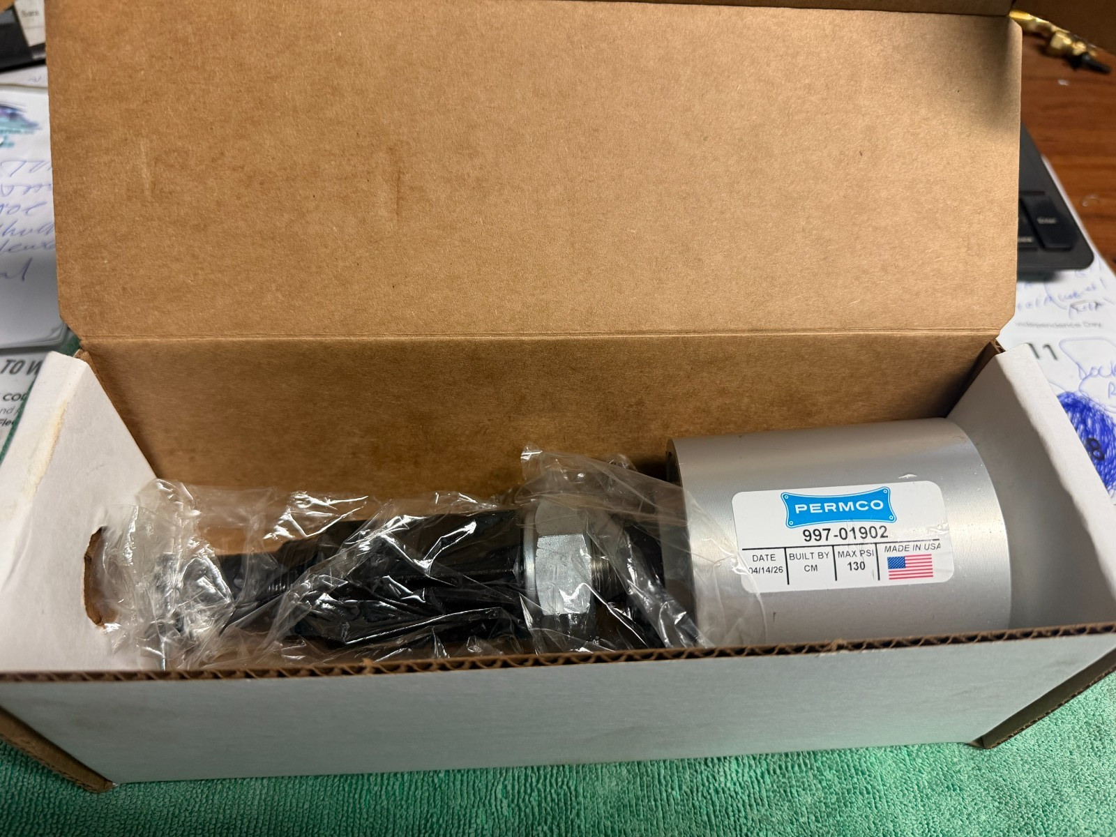 NEW Permco 997-01902 Hydraulic Pump Control / Valve Unit OEM