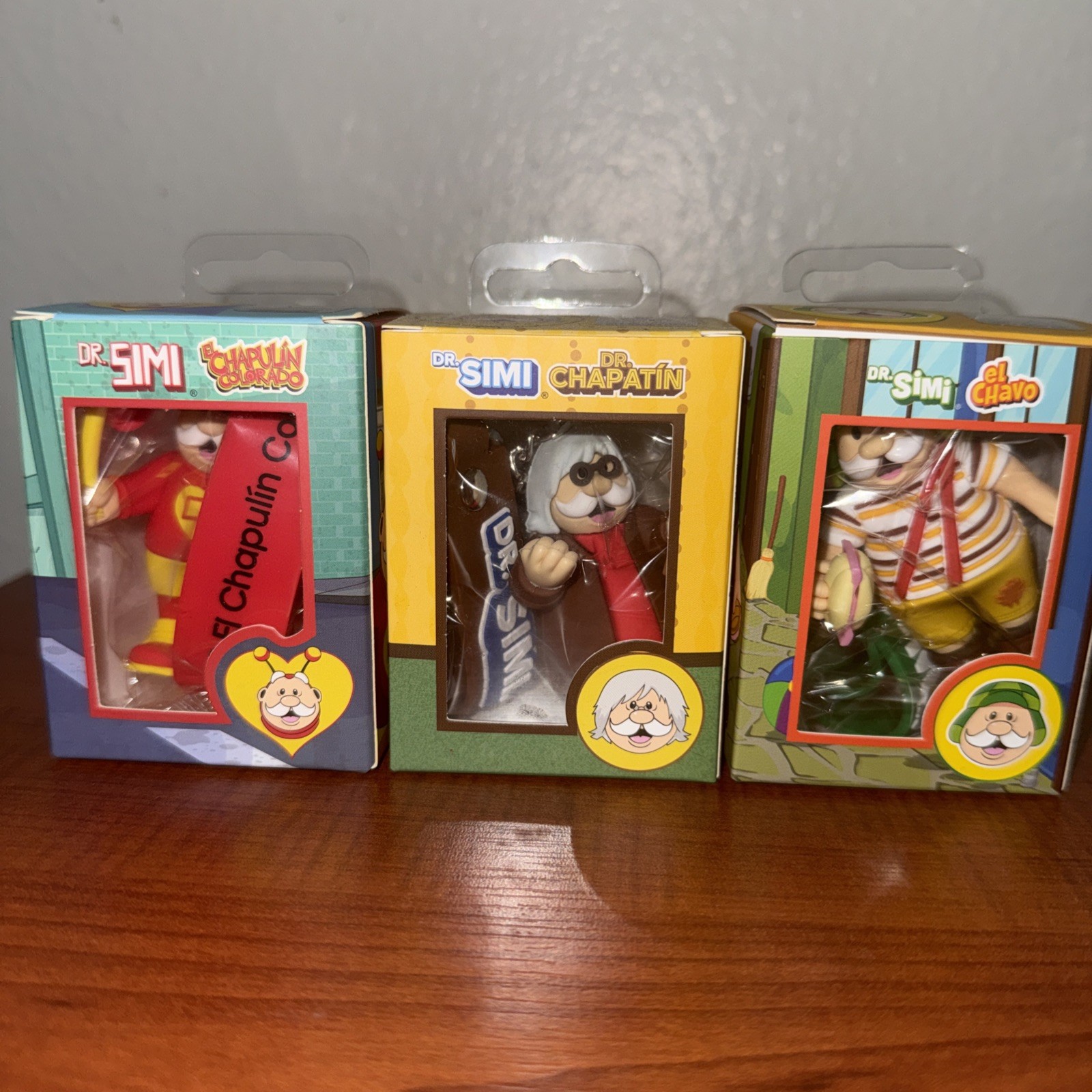 LLAVERO DR SIMI El Chapulín Colorado  DR Chapatin El Chavo Lot Of 3