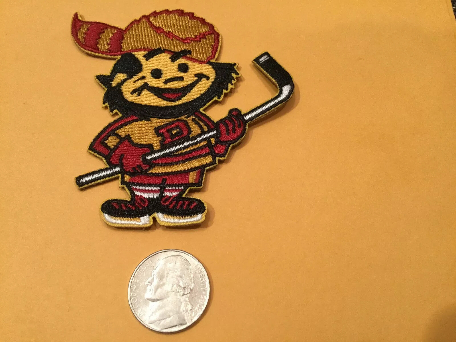 DU University Of Denver Pioneers Vintage Embroidered Iron On Patch 3” X 3