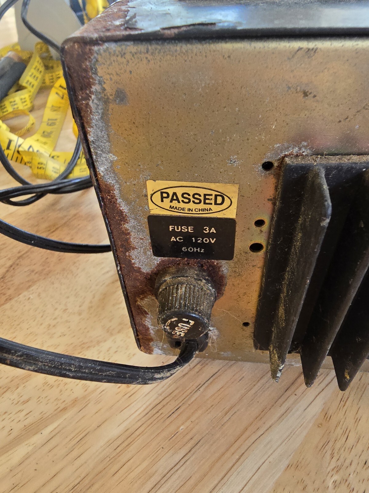 Zurich Regulated DC Power Supply APS 715 Untested As Is