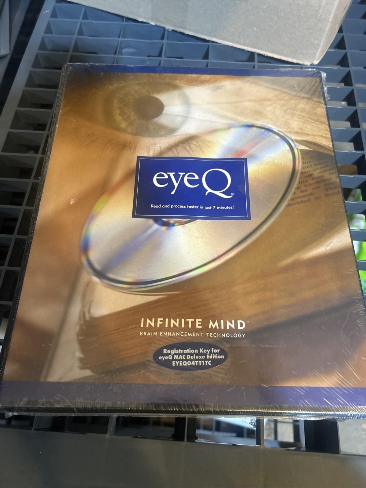 Eye Q Infinite Mind Speed Reading CD Brain Enhancement PC Software New, Sealed