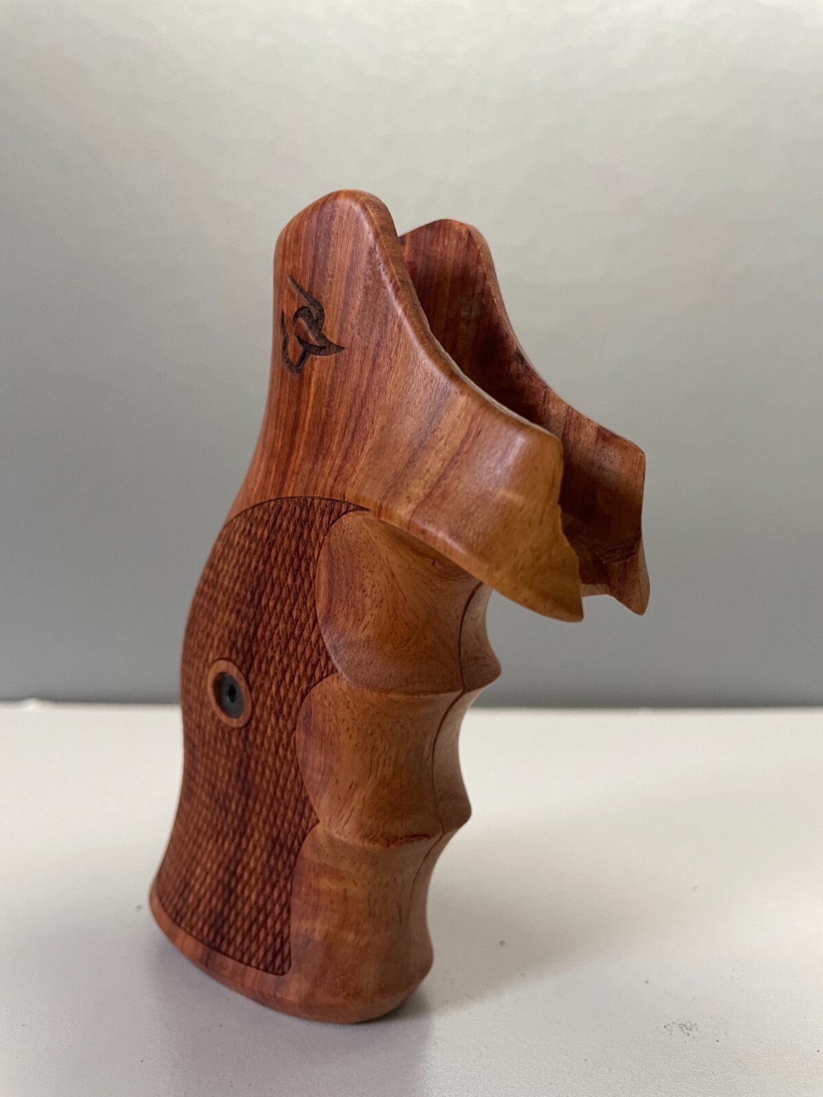 Wood Grip For Taurus TRACKER/JUDGE 17 44 415 425 627 617 Checker groove#Track01