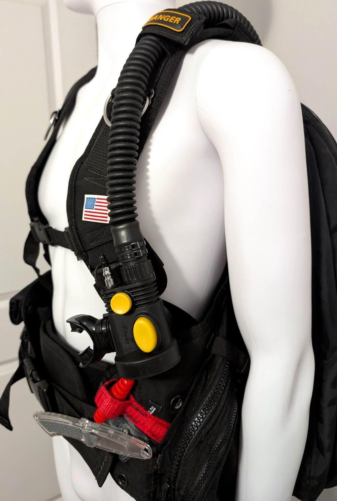 Zeagle Ranger BCD Large w/ Octo-Z Integrated Regulator Ripcord Weights Tested