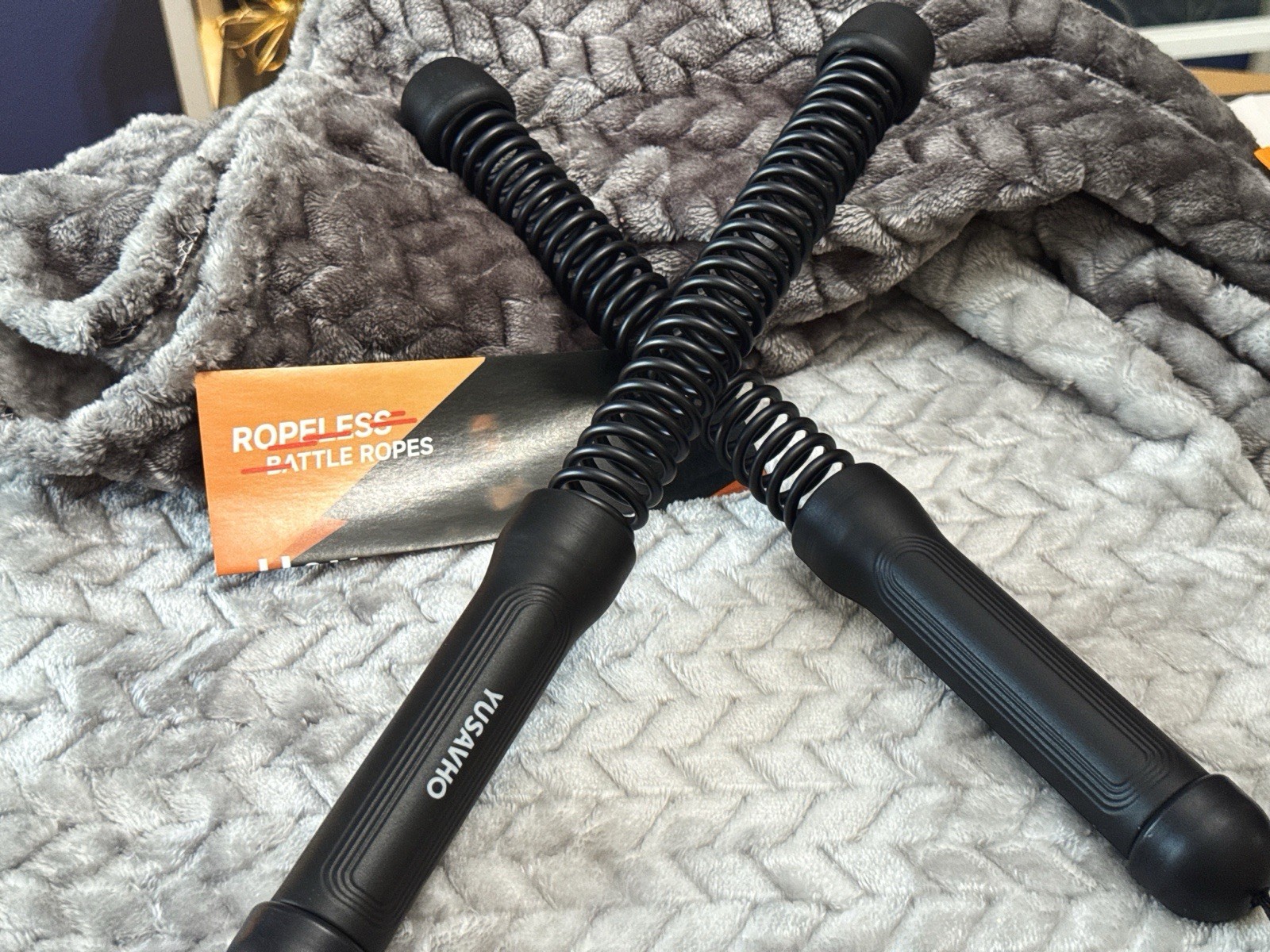 Ropeless Battle Ropes For Home Gym - Fast, Free Shipping!