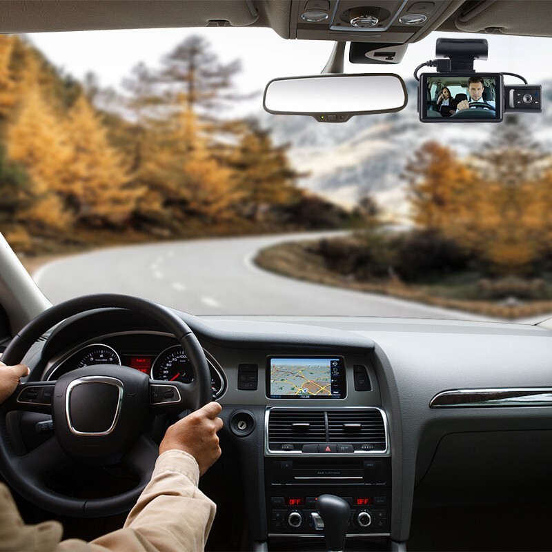 3inch Dash Cam Car DVR Driving Recorder Front Inside Camera Night Vision 170°