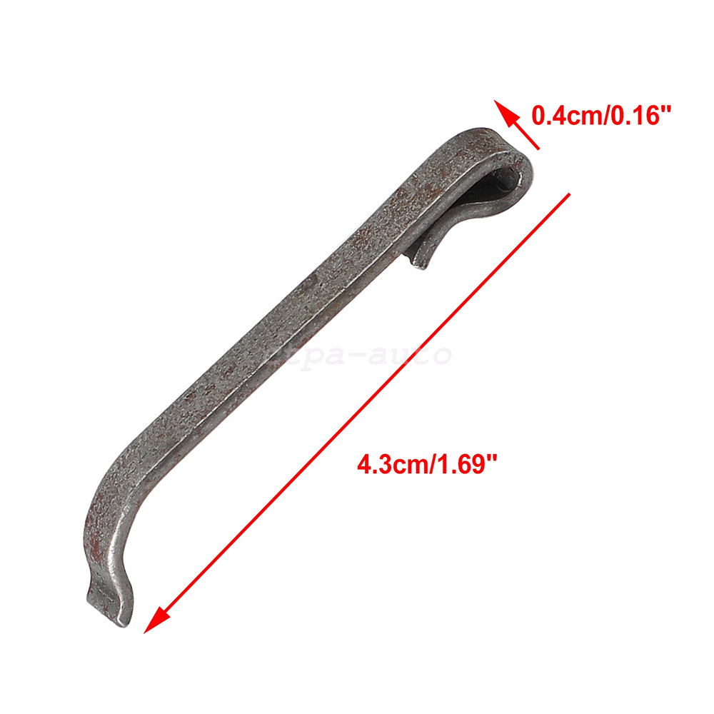 12 MAC, MATCO, VINTAGE TOOL BOX 1 5/8" REPLACEMENT TOOL BOX DRAWER SLIDE CLIPS