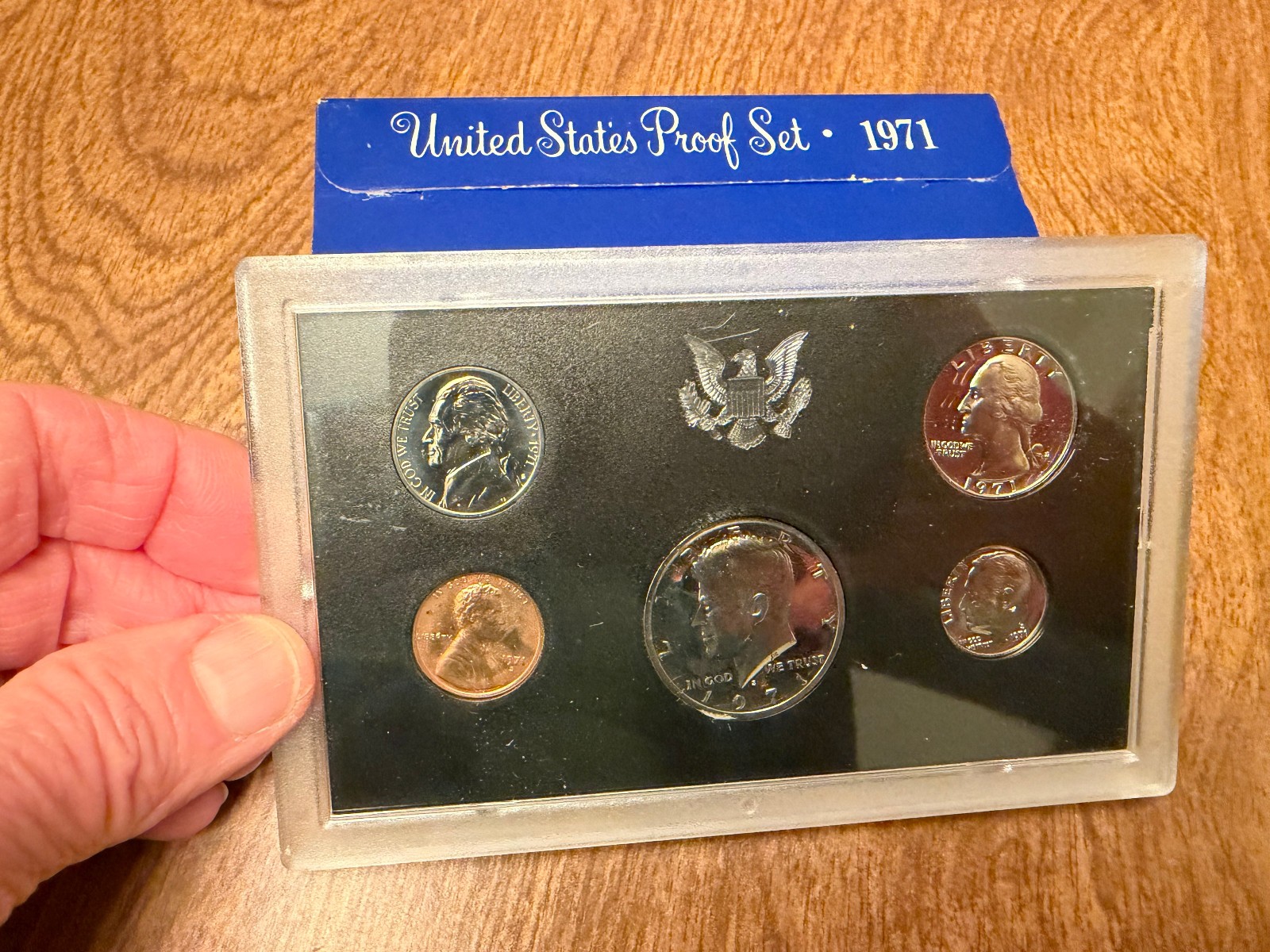 1971 U.S. Proof Set - San Francisco Mint - 5 coins