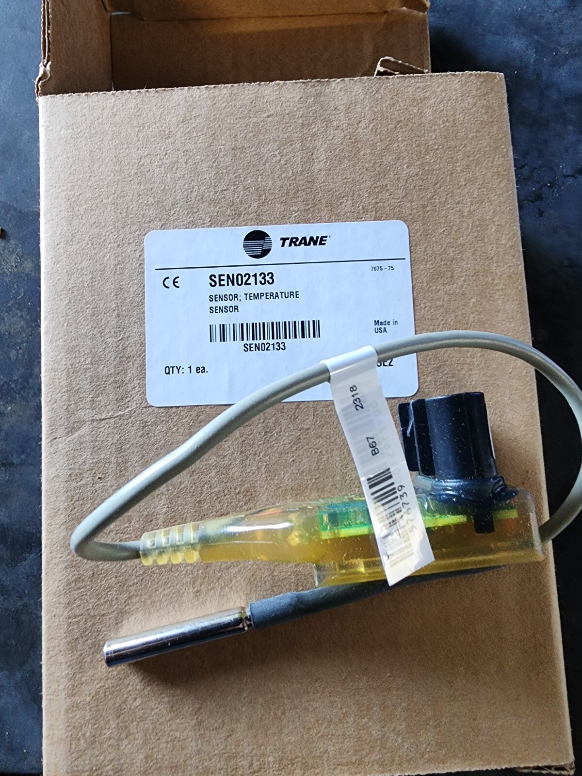 Trane OEM Temperature Sensor SEN02133 SEN2133 X13651507-03 X13650726100