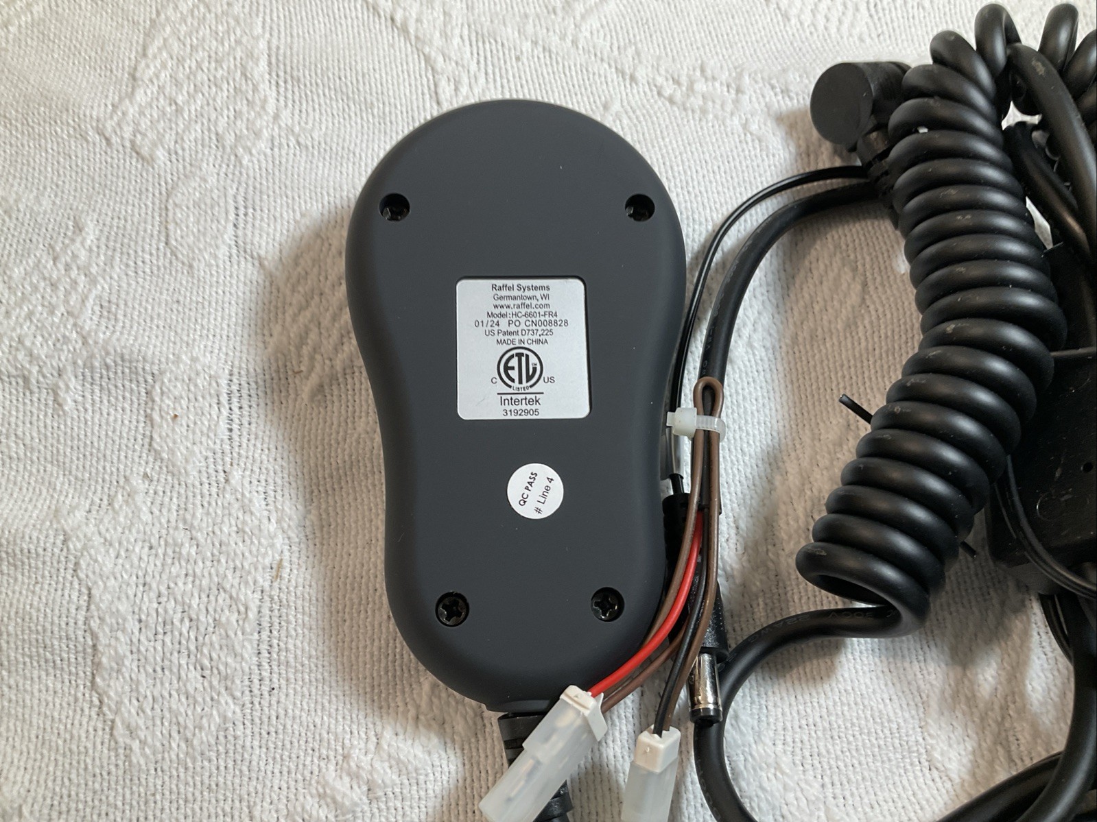 Power Recliner Lift Chairs Raffel System Paddle Remote Hand Control HC-6601-FR4