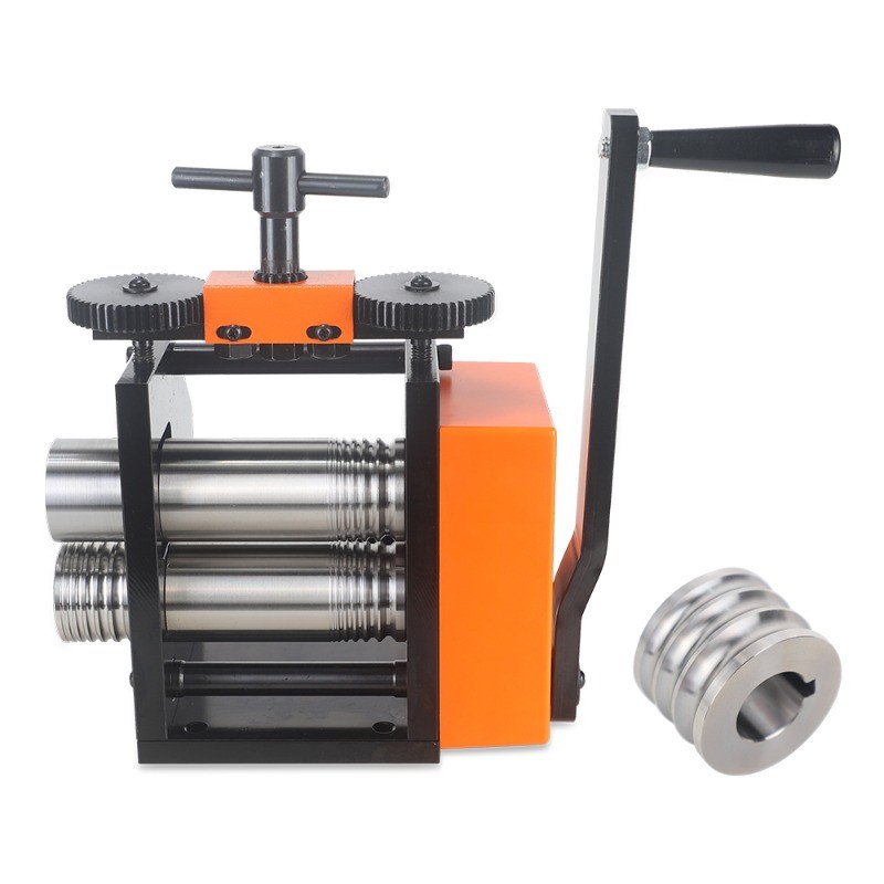 Bead Pressing Machine for Silver and Copper Jewelry DIY Goldworking Tools