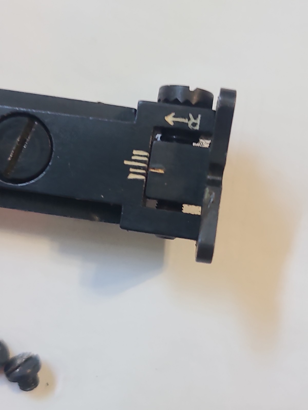 Traditions Inline .50 Cal. Muzzleloader Rear Sight COMPLETE With Screws
