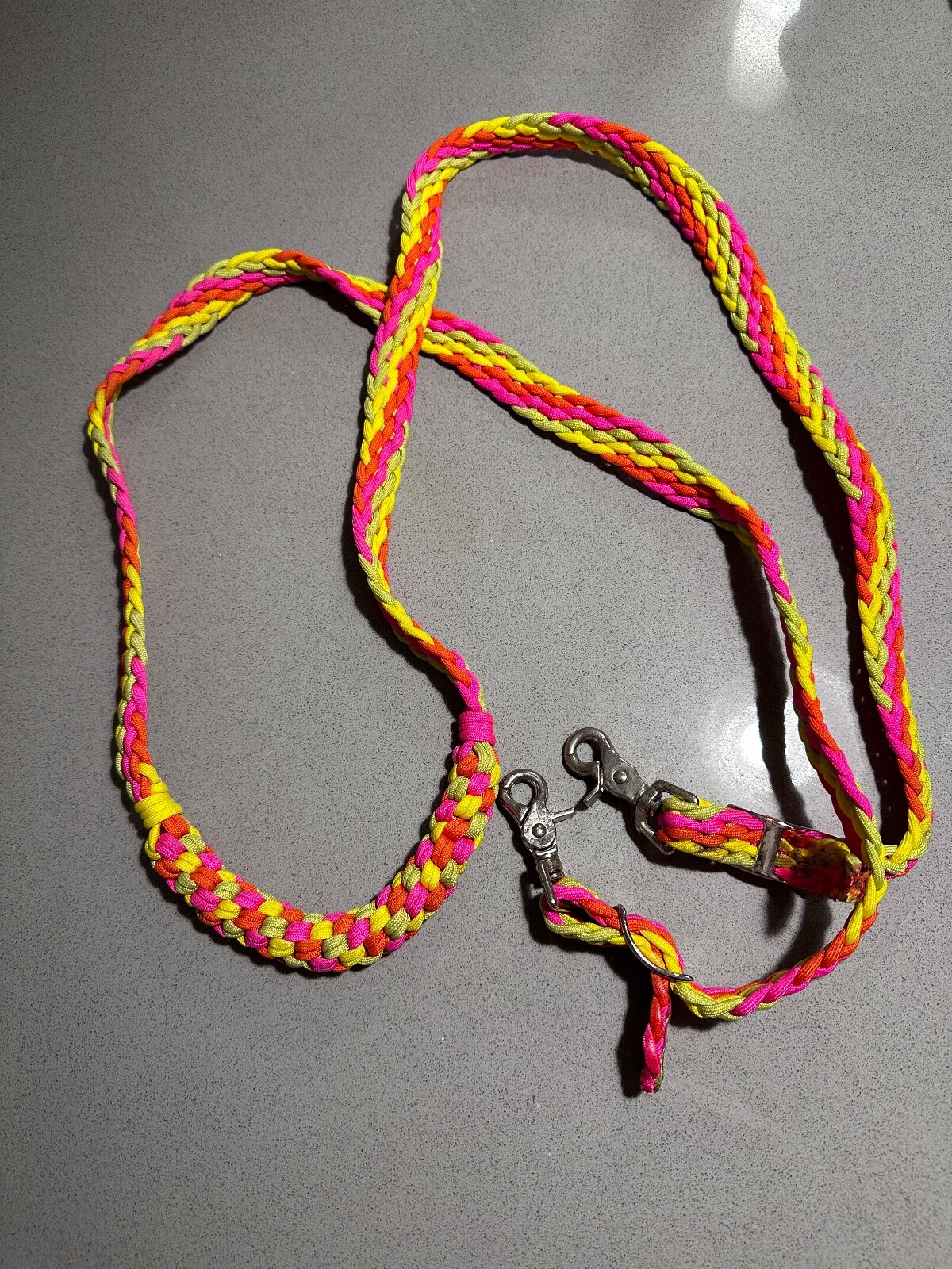 Nylon Braided Horseback Riding Reins