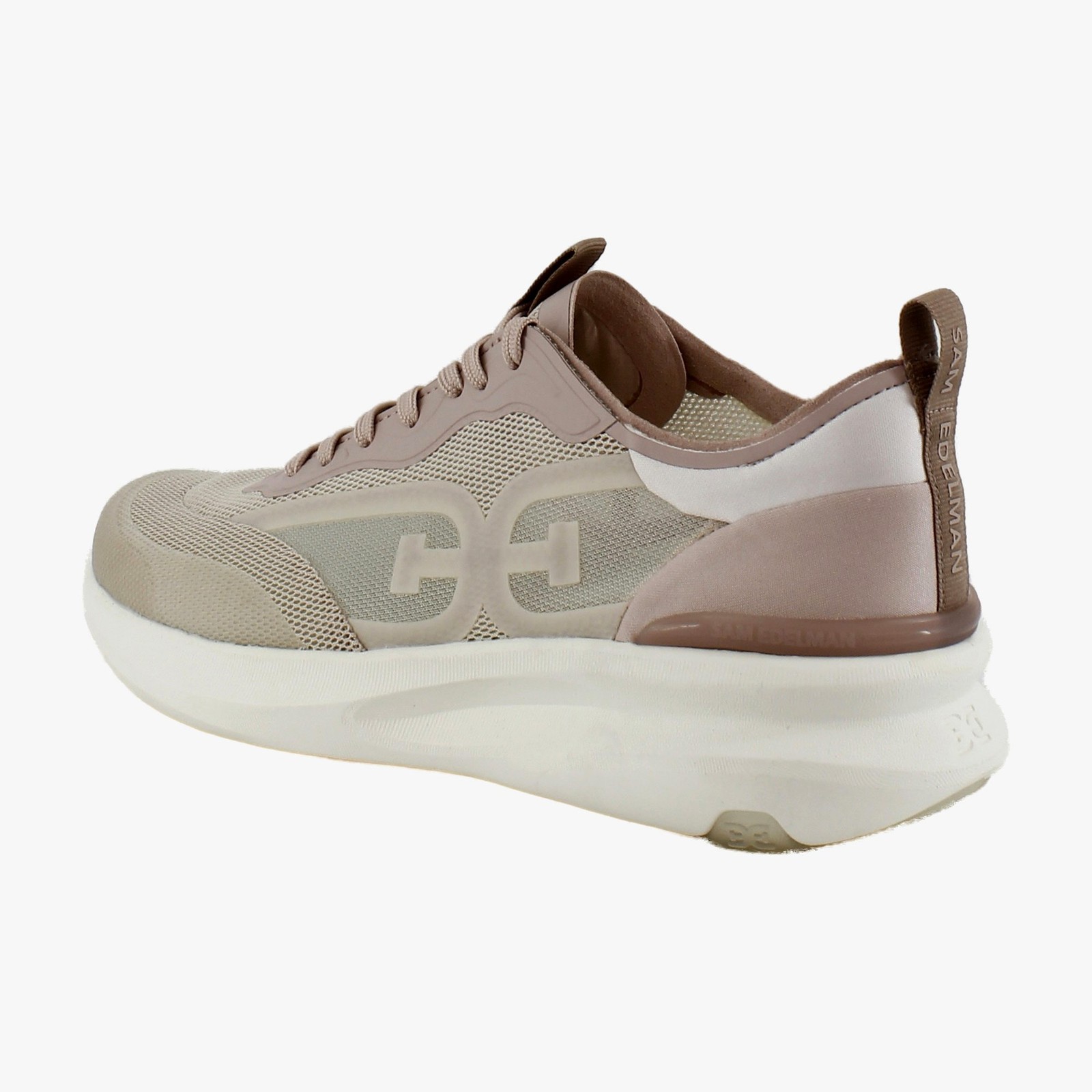 Sam Edelman Sarita Womens Athletic Beige/Rose Multi